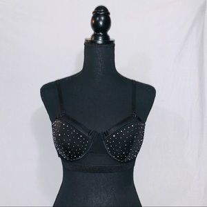 Michella Bondage Bra by Oh La La Cheri Paris with gem accents